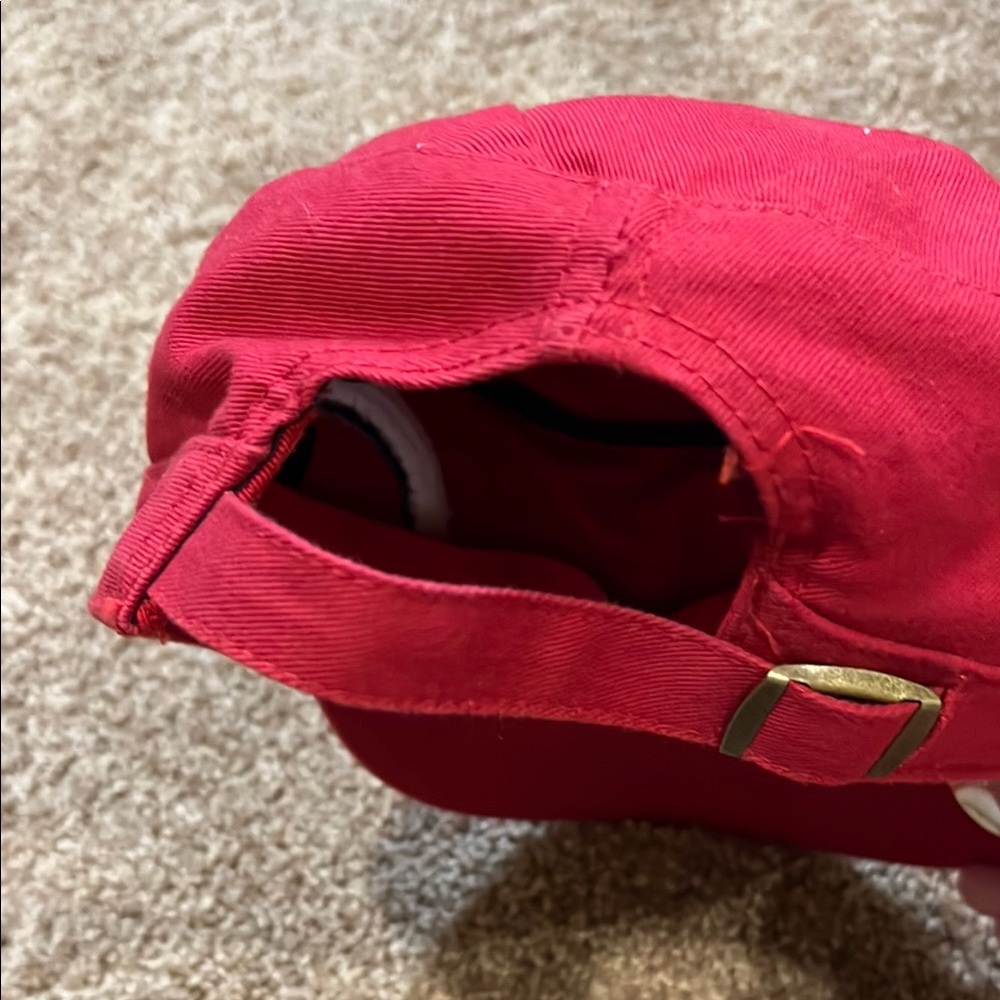 Adjustable Cincinnati Reds Red Baseball Hat - Picture 3 of 5